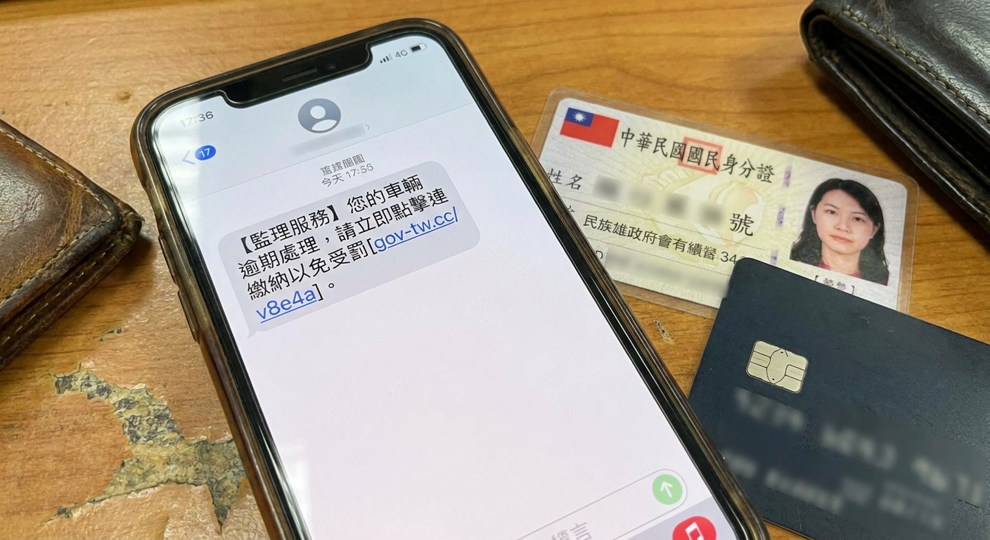 為什麼會收到「車輛逾期未處理」簡訊？詐騙集團新手法解析