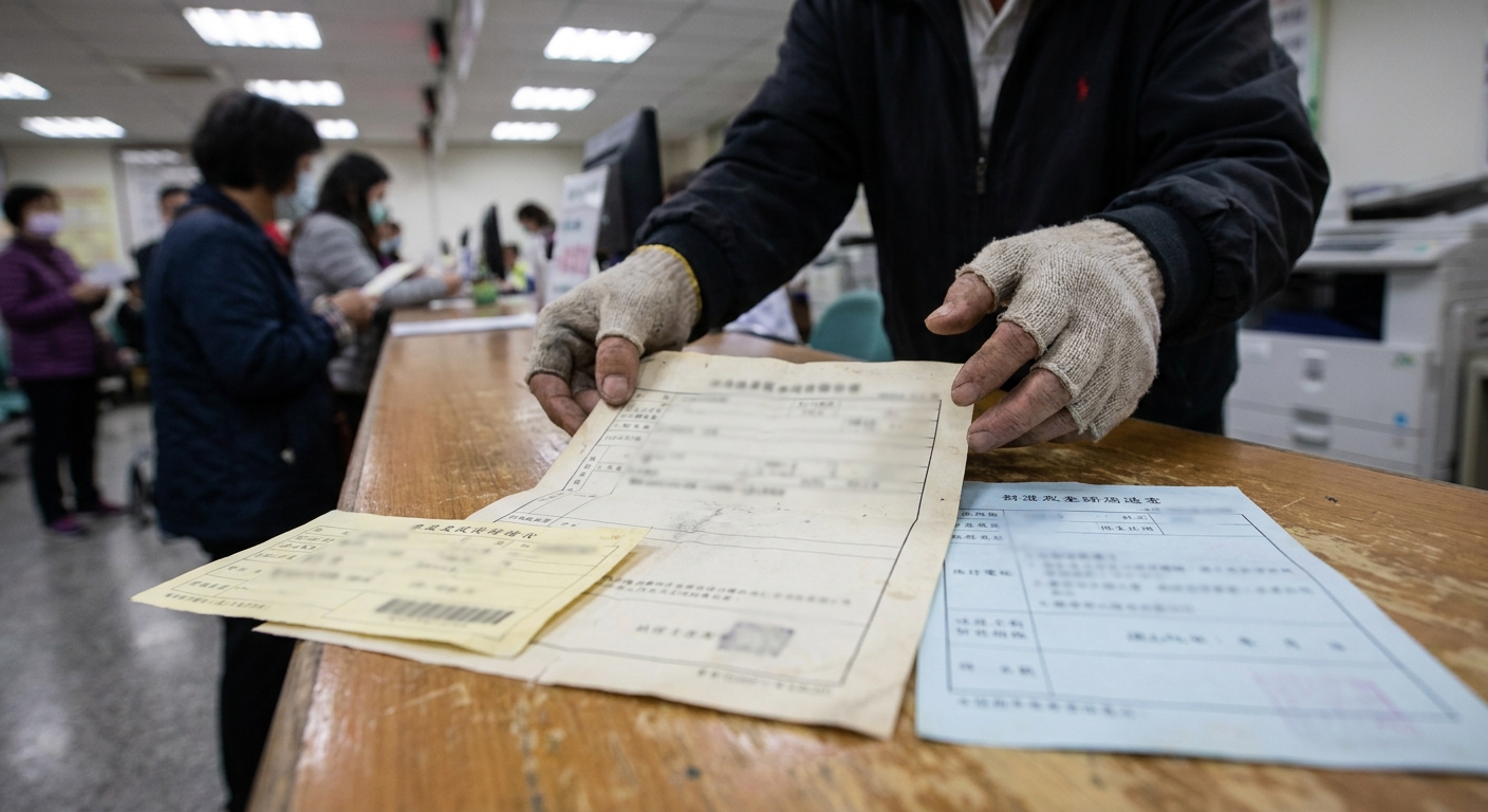 確認報廢完成的 3 份黃金文件