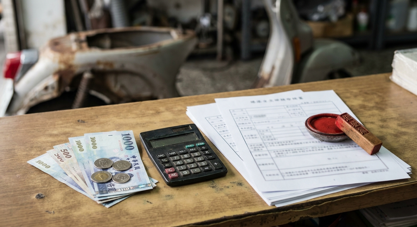機車報廢，哪些錢可以退？不只回收金，還有這兩筆稅費！