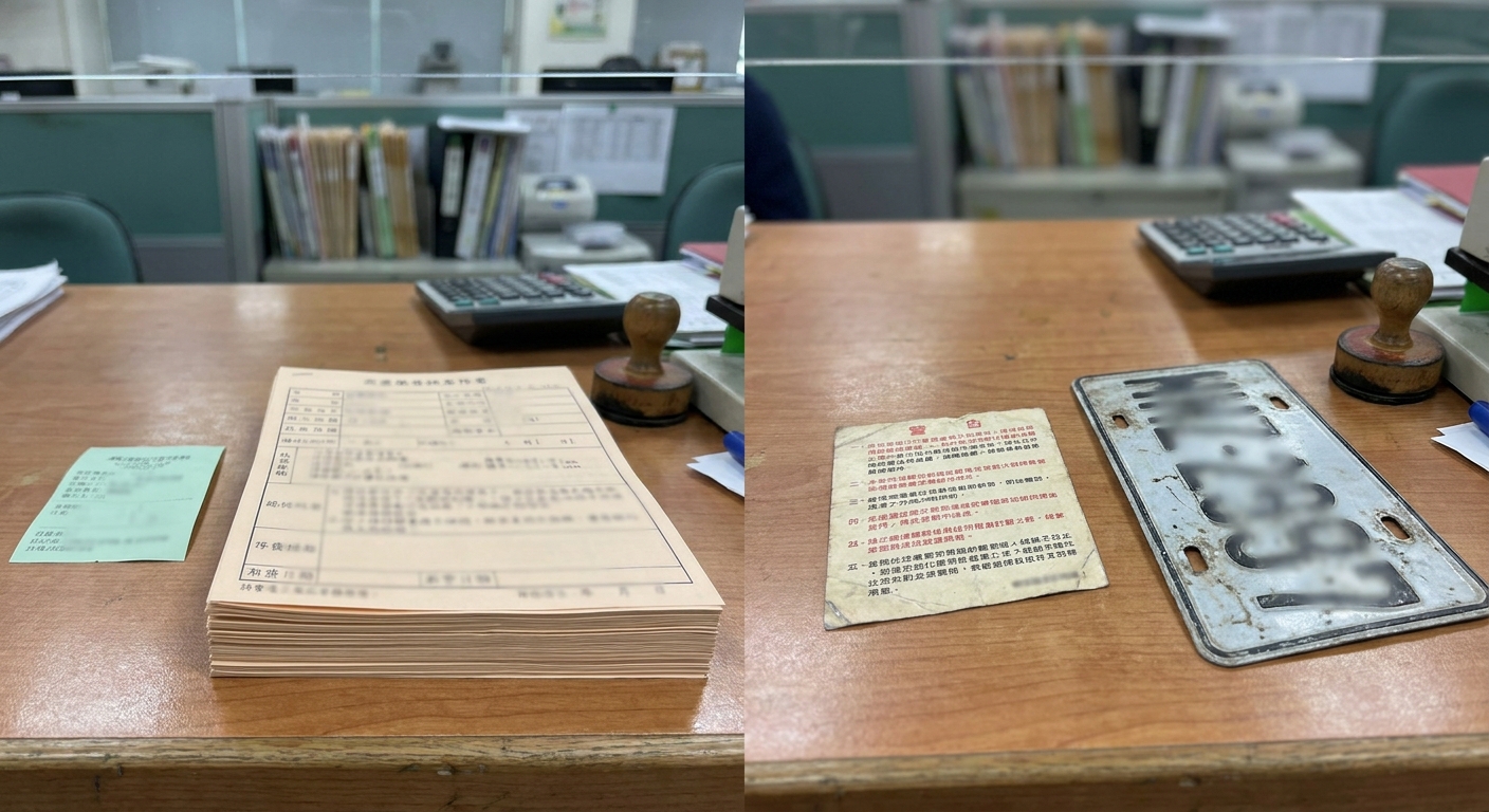一張圖秒懂!汽車報廢 vs. 車牌註銷 超級比一比